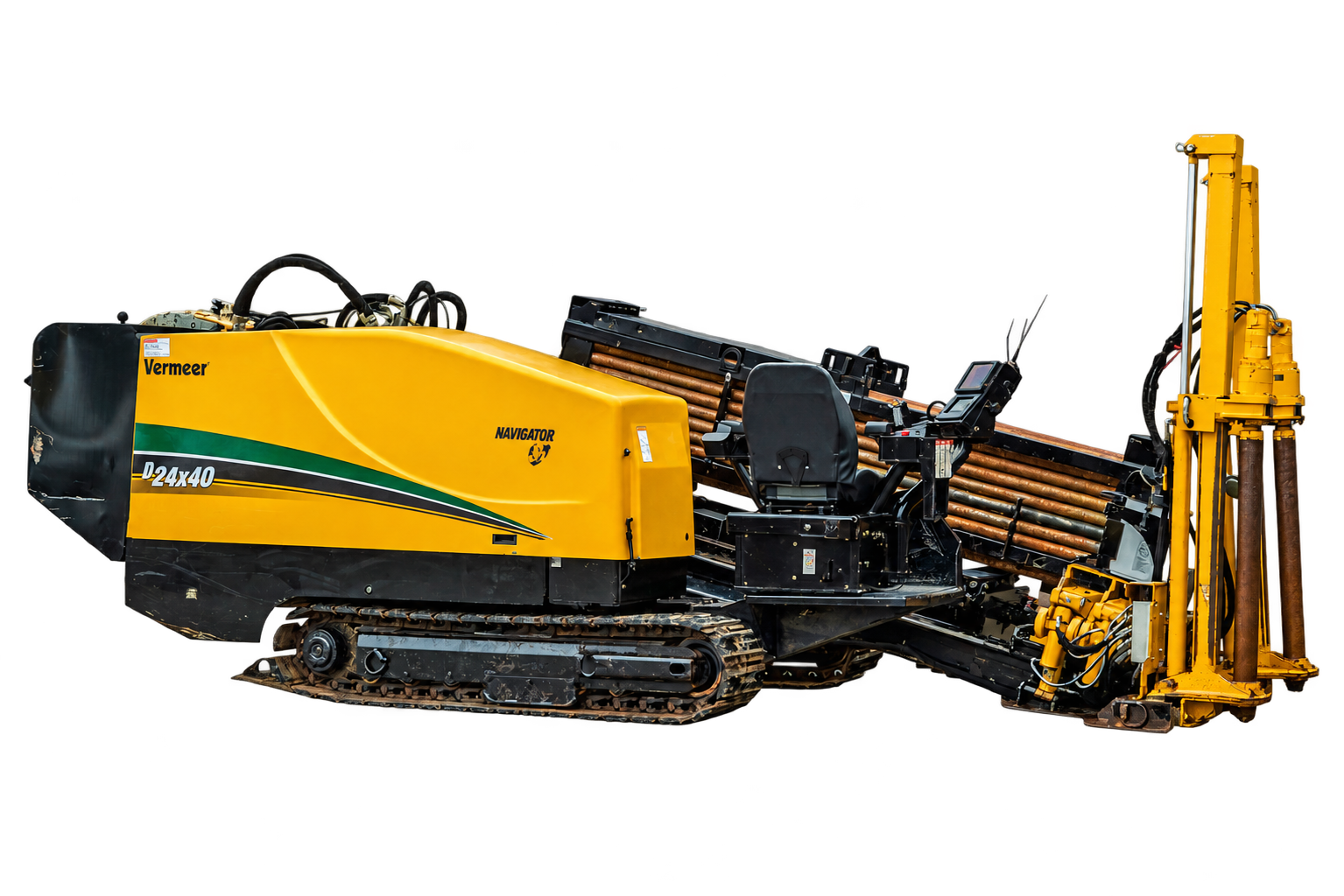 Vermeer D24x40 horizontal directional drill from the supplied equipment photo